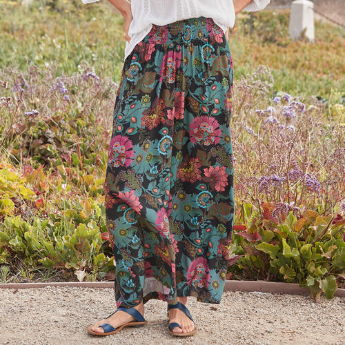 Buy FOREVER NEW Floral Viscose Relaxed Fit Womens Casual Pants