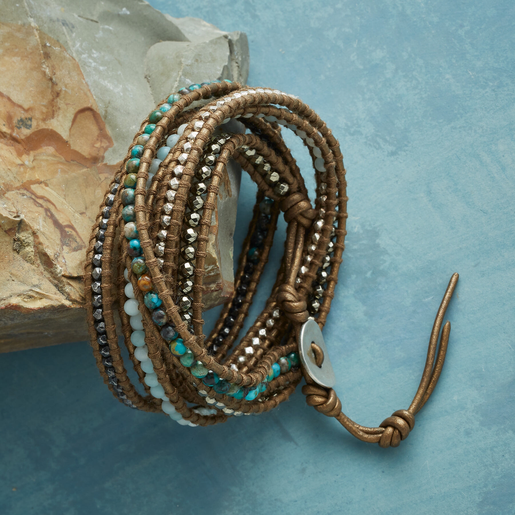 Distant Thunder 5 Wrap Bracelet Sundance Catalog