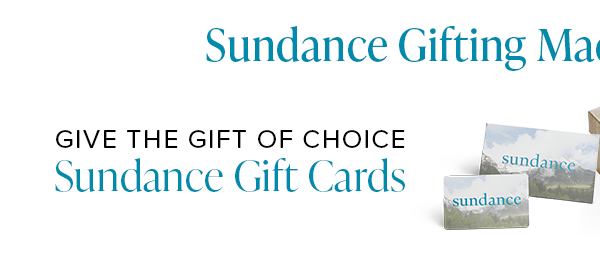 Shop Sundance Gift Cards